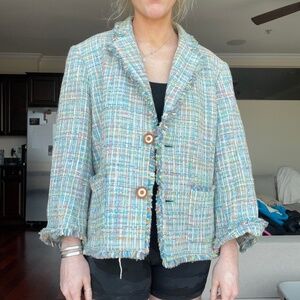Tweed blazer!